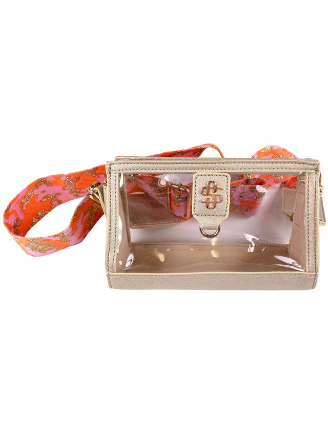 Simply Southern Leather Clear Bag