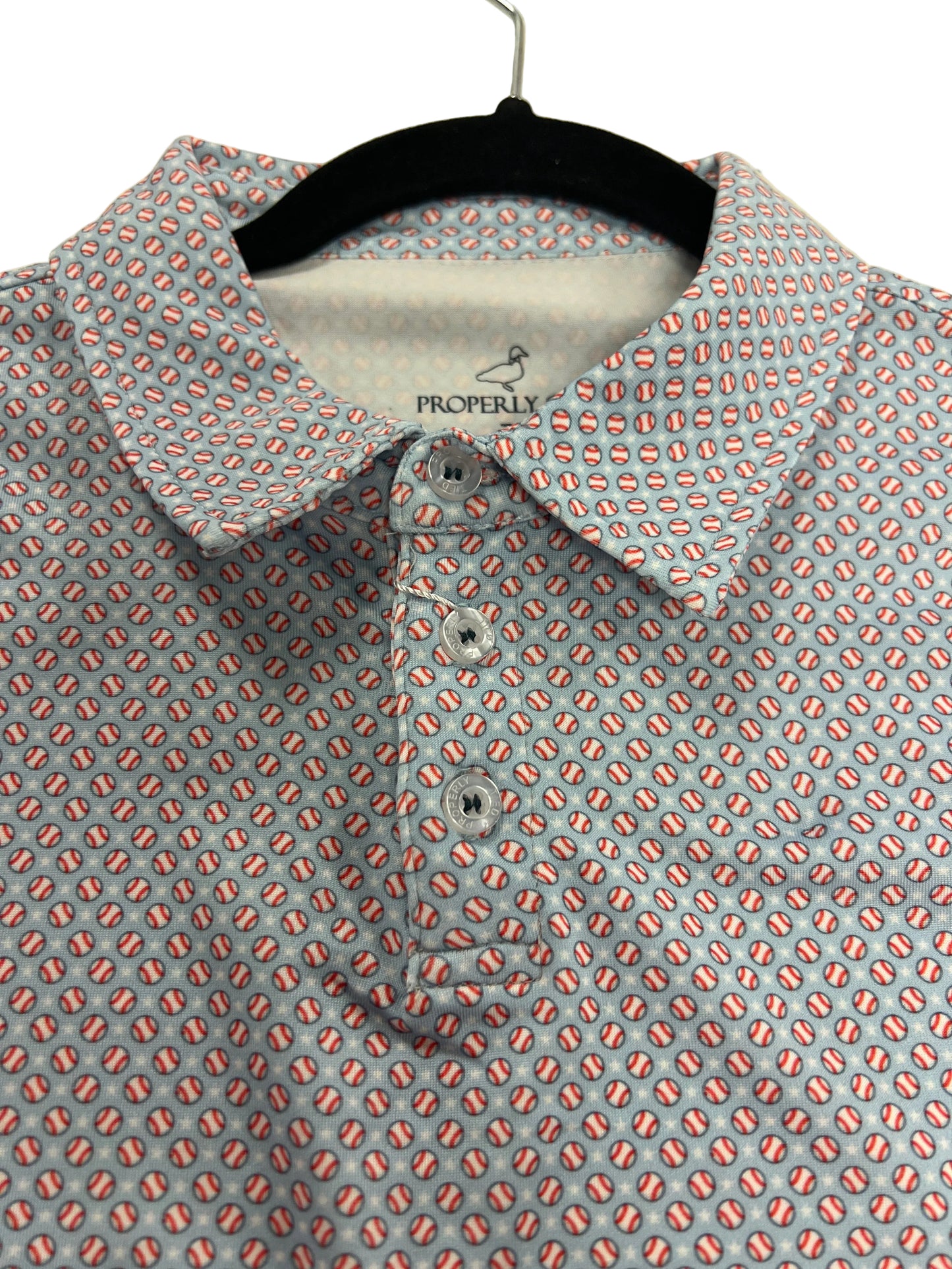 The Baseball Polo | Properly Tied