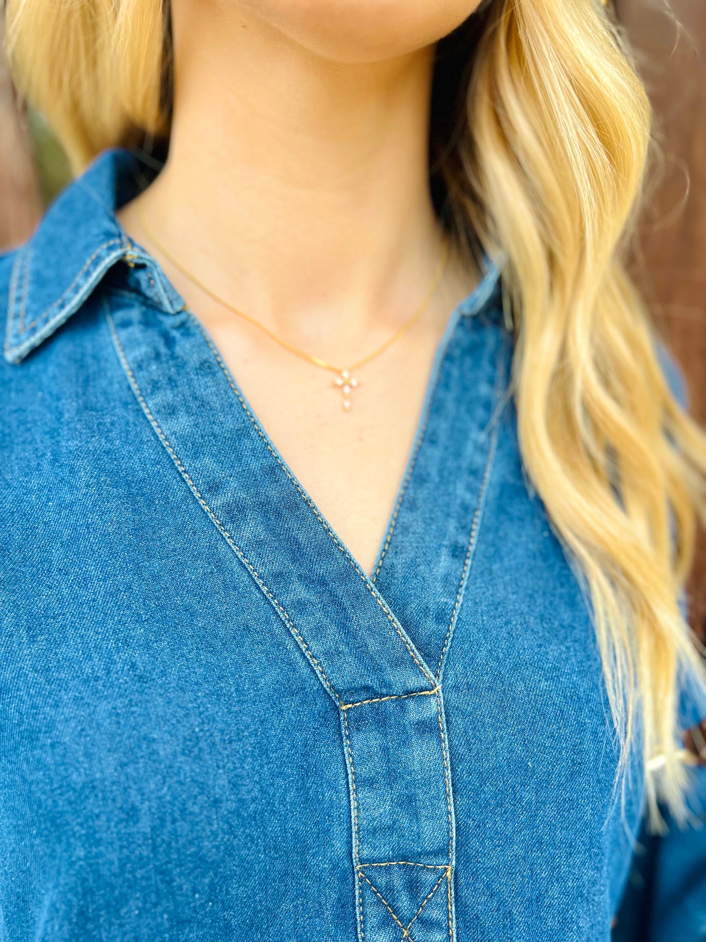 Magnolia Denim Mini Dress