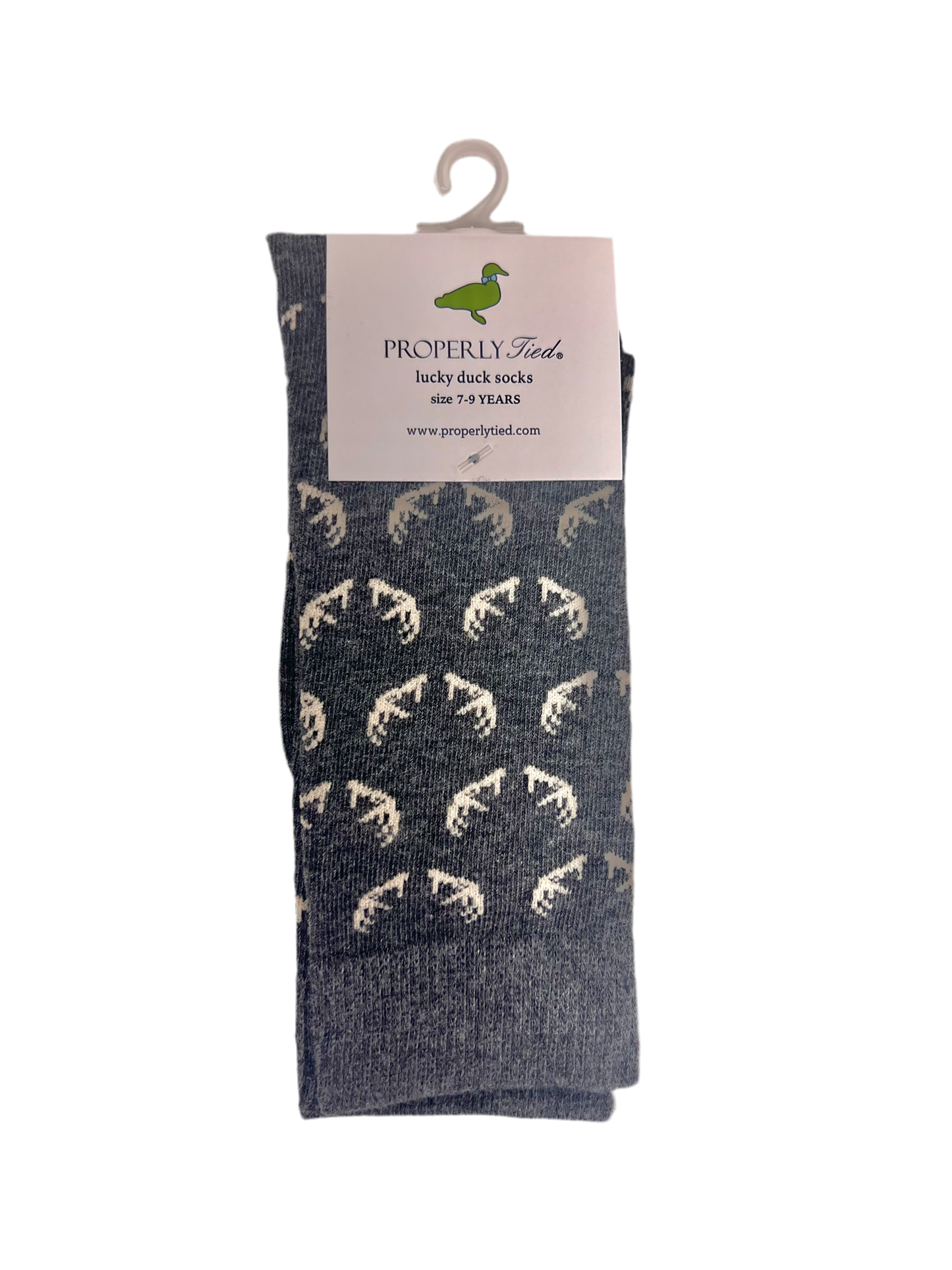 Boys Properly Tied Socks in Antlers