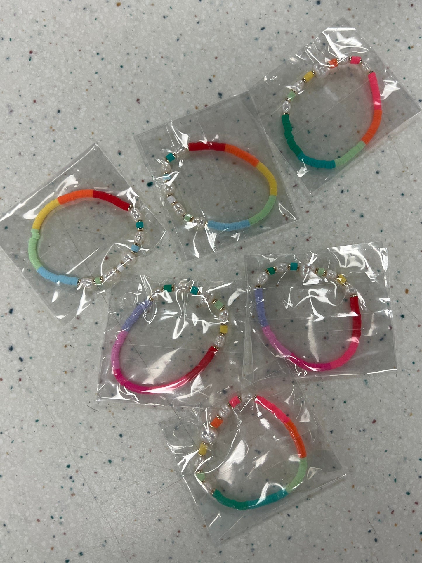 Beach Party Beaded Bracelets