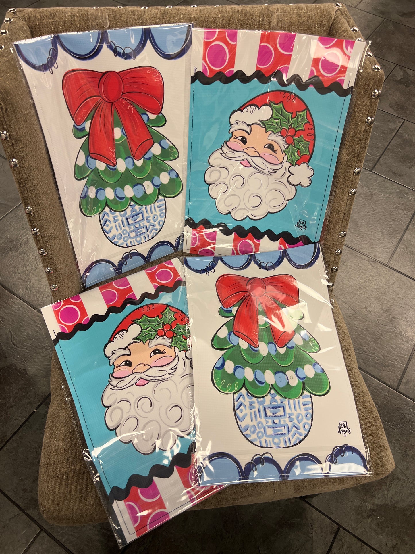 The Holiday Yard Flags