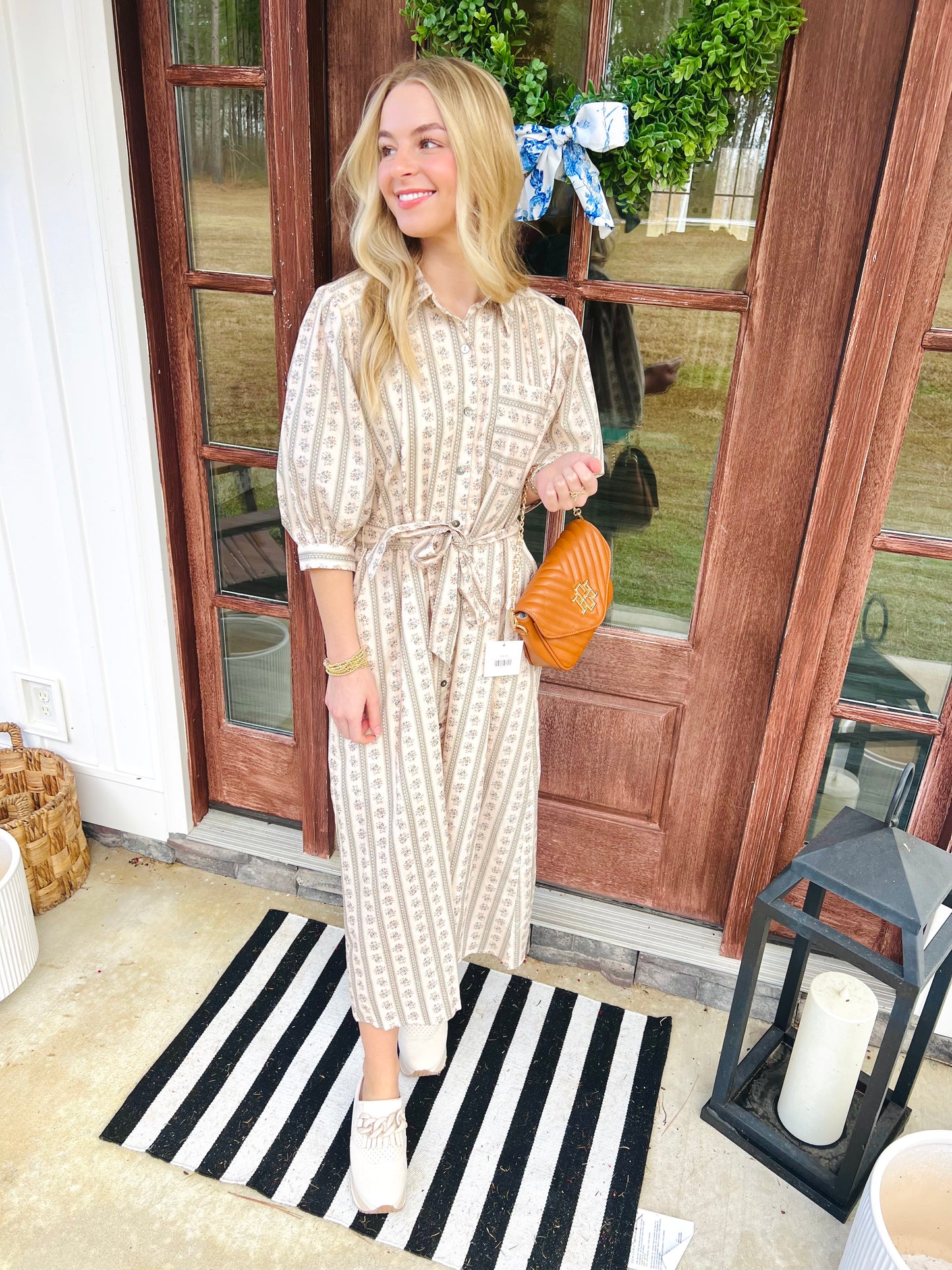 Ophelia Button-Down Maxi Dress