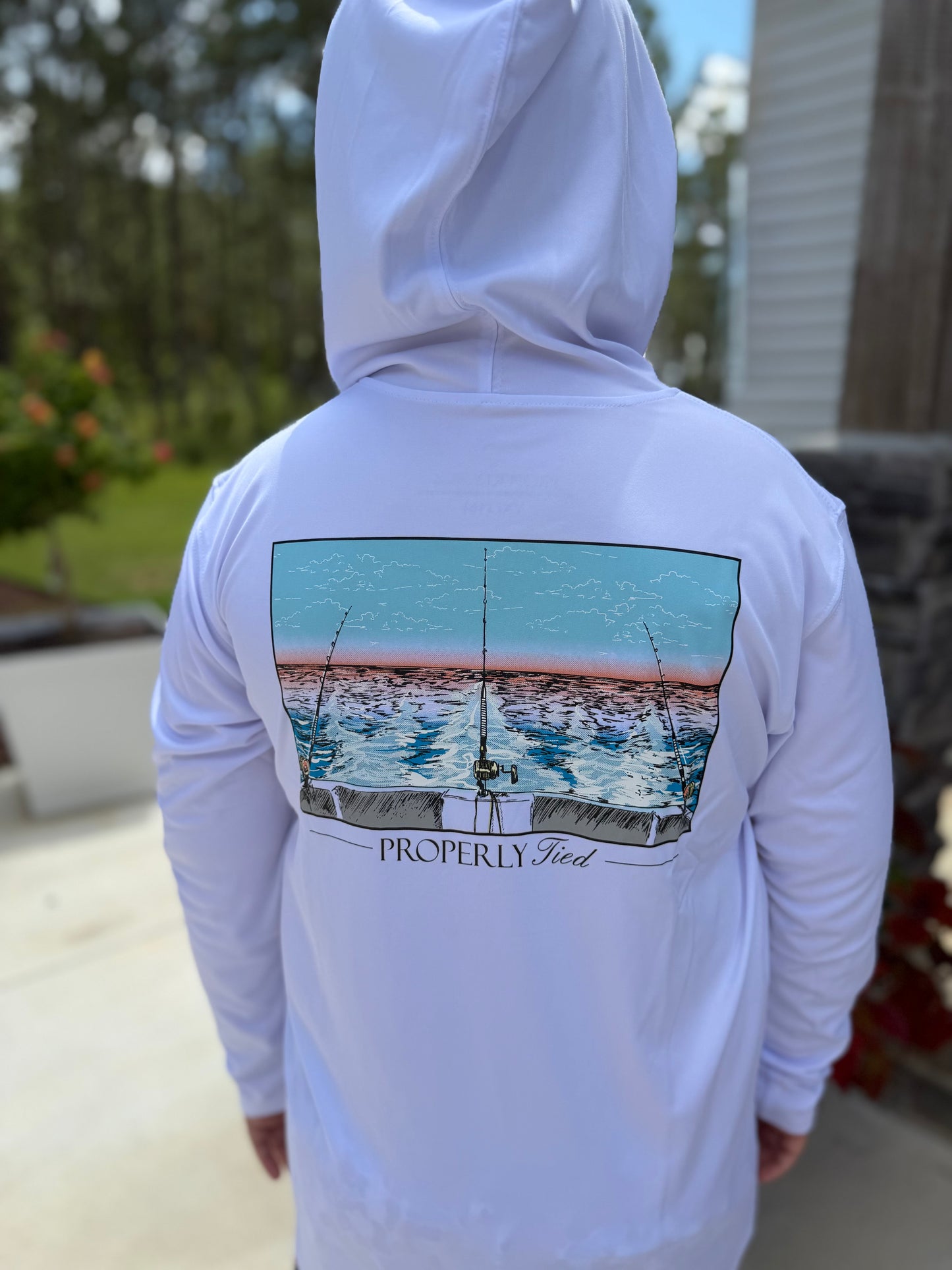 The Saltwater Sunrise Hoodie | Properly Tied