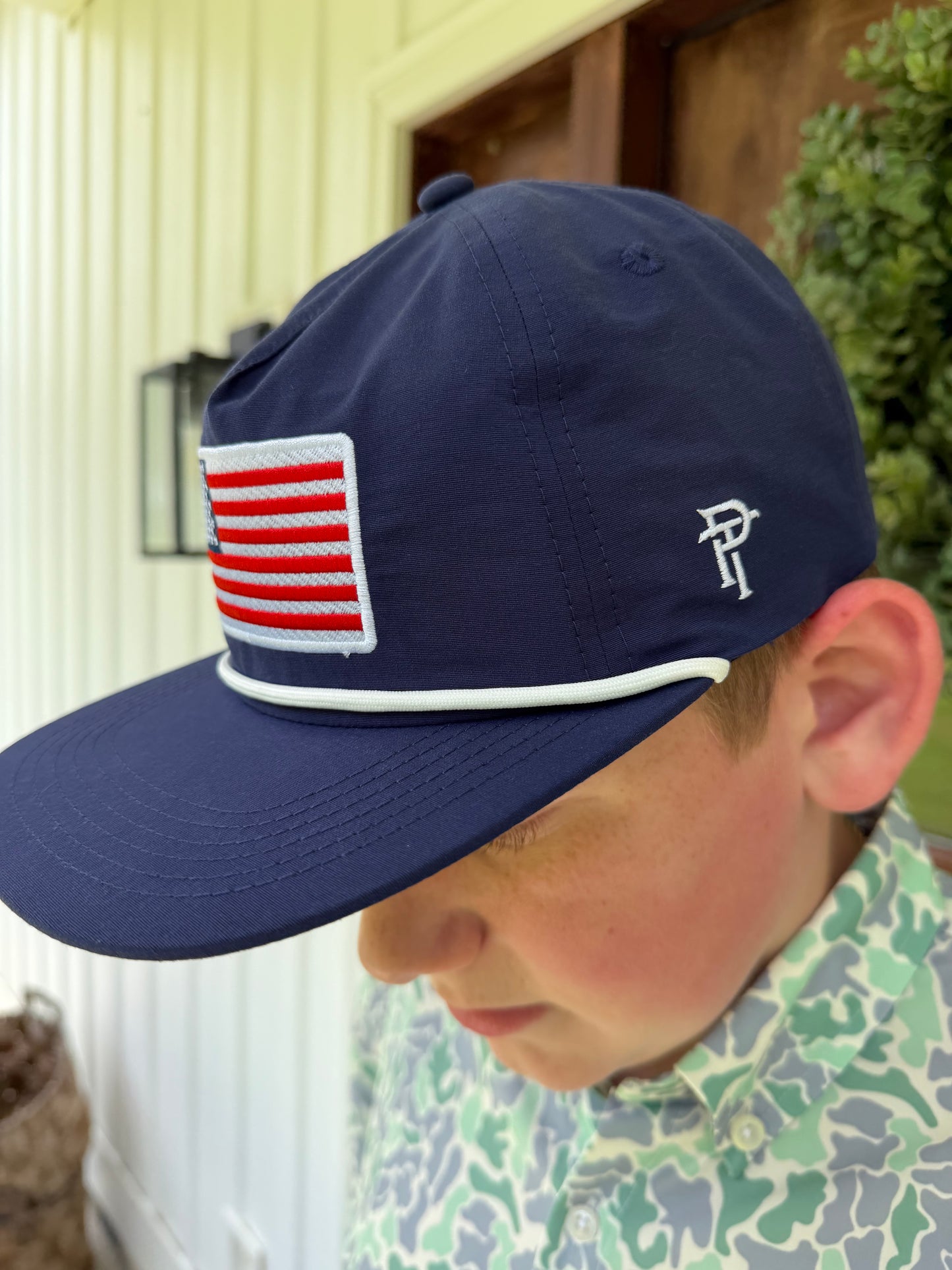 Boys Rope Hat in American Flag | Properly Tied