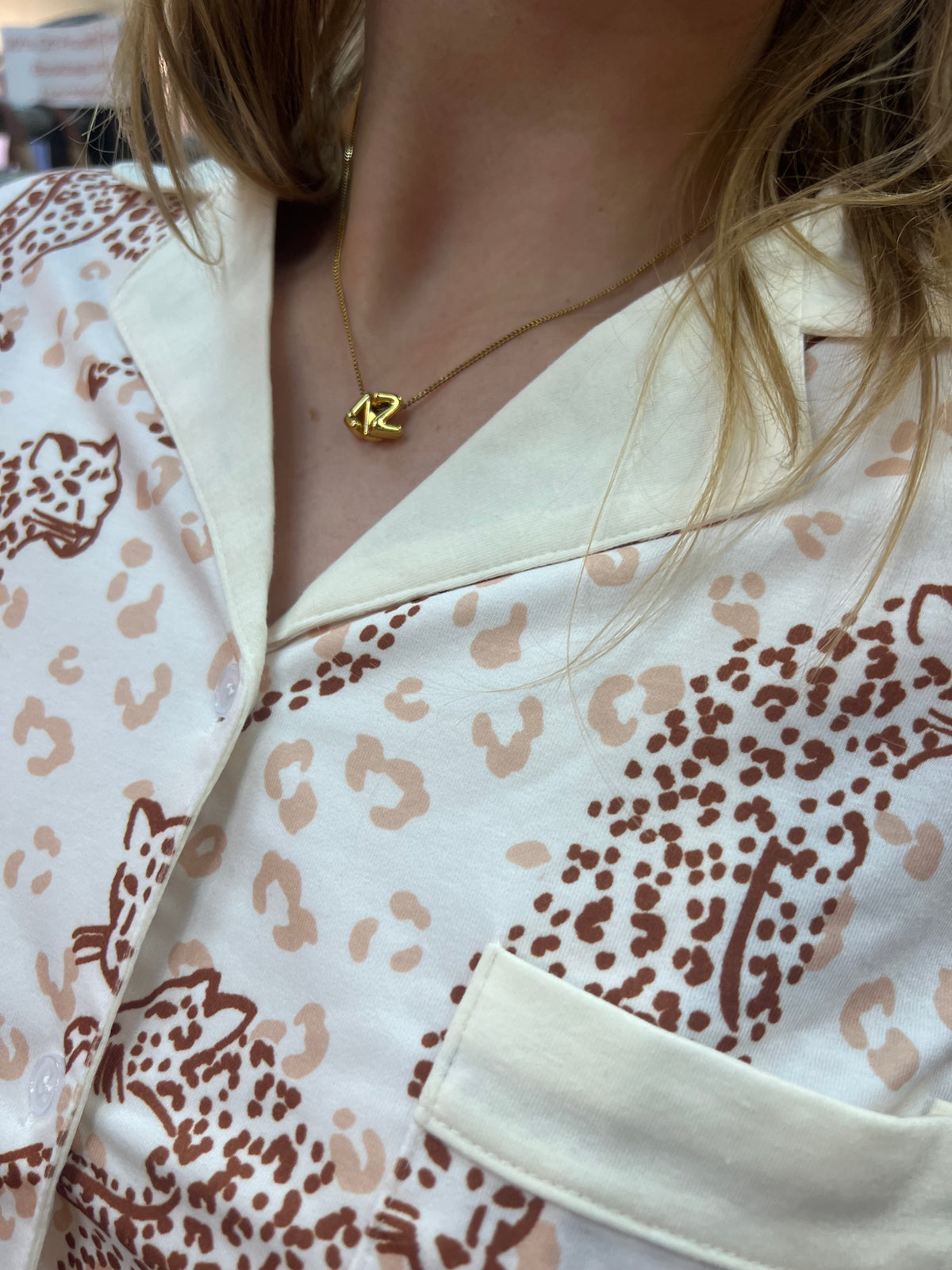 Spotted in Bed Pj Set