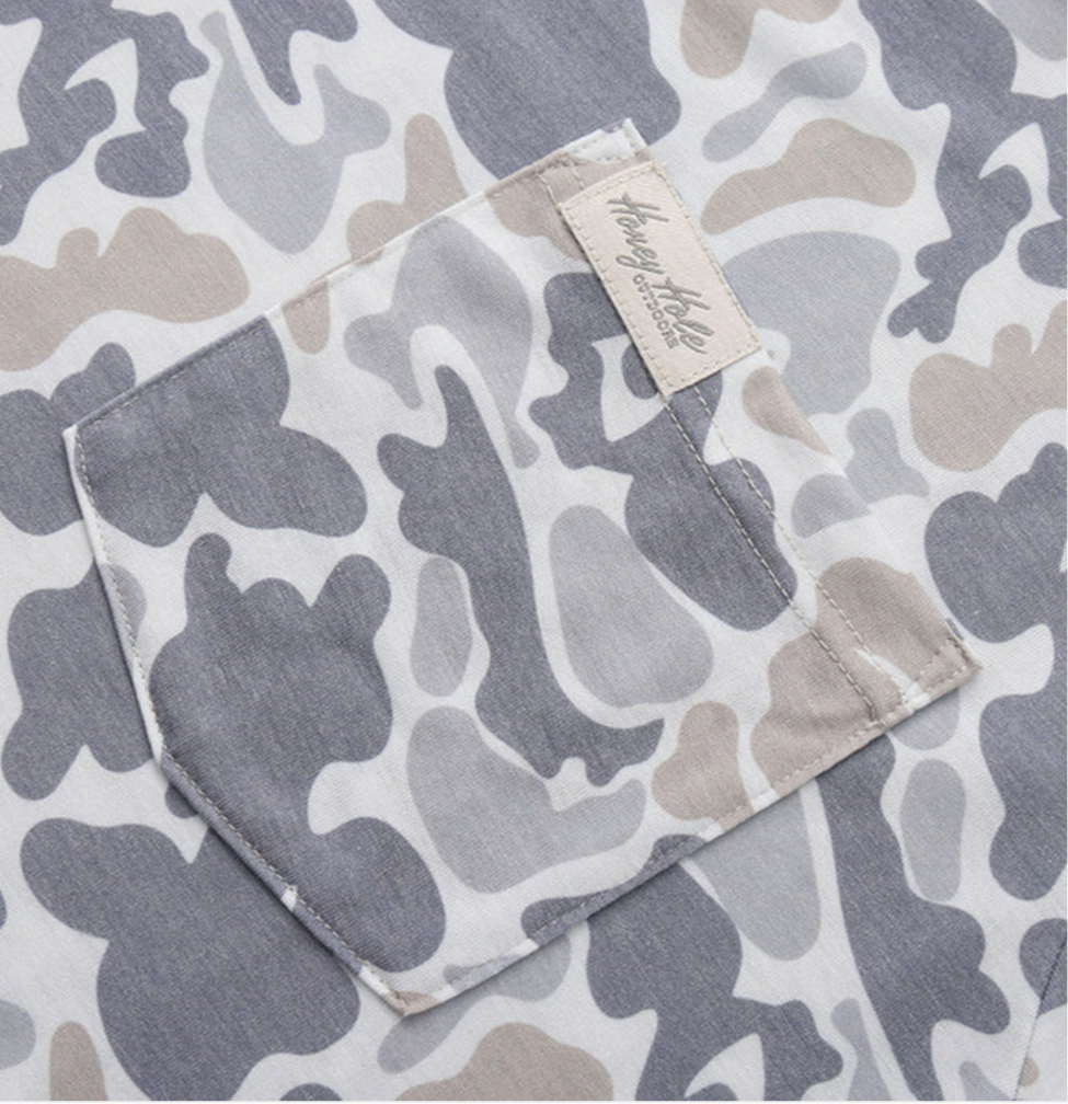 LS Performance Hoodie | Smoke Camo