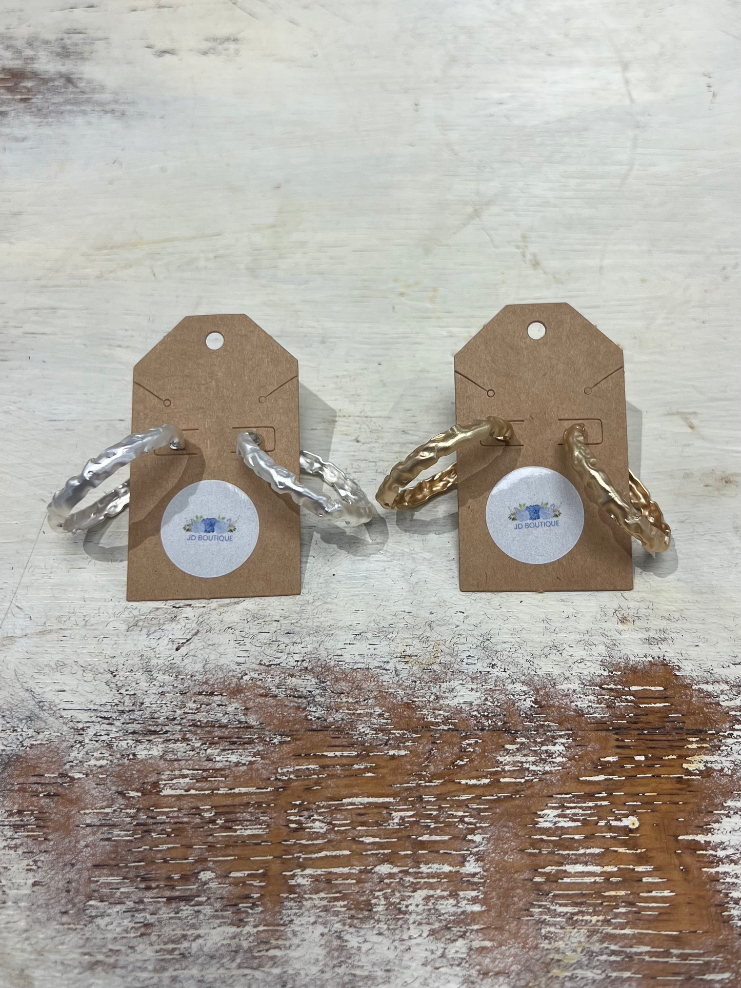 Hammered Hoops