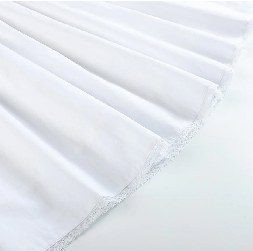 Little Girls Pink & White Cross Dress