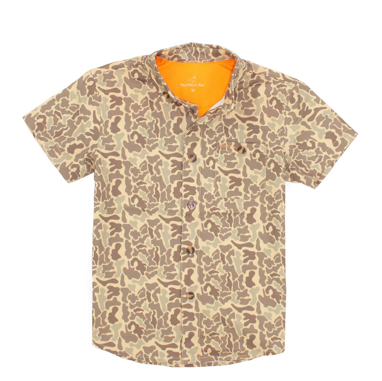 Sportsman Field Shirt in Vintage Camo | Properly Tied