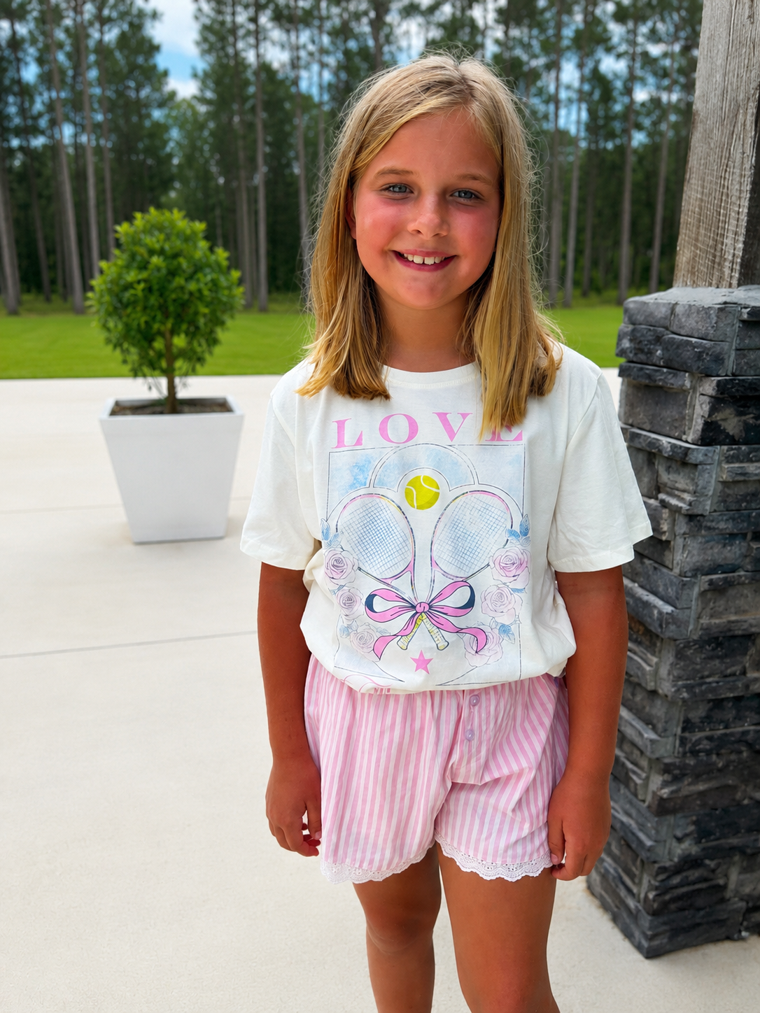 Girls Tennis Club Tee