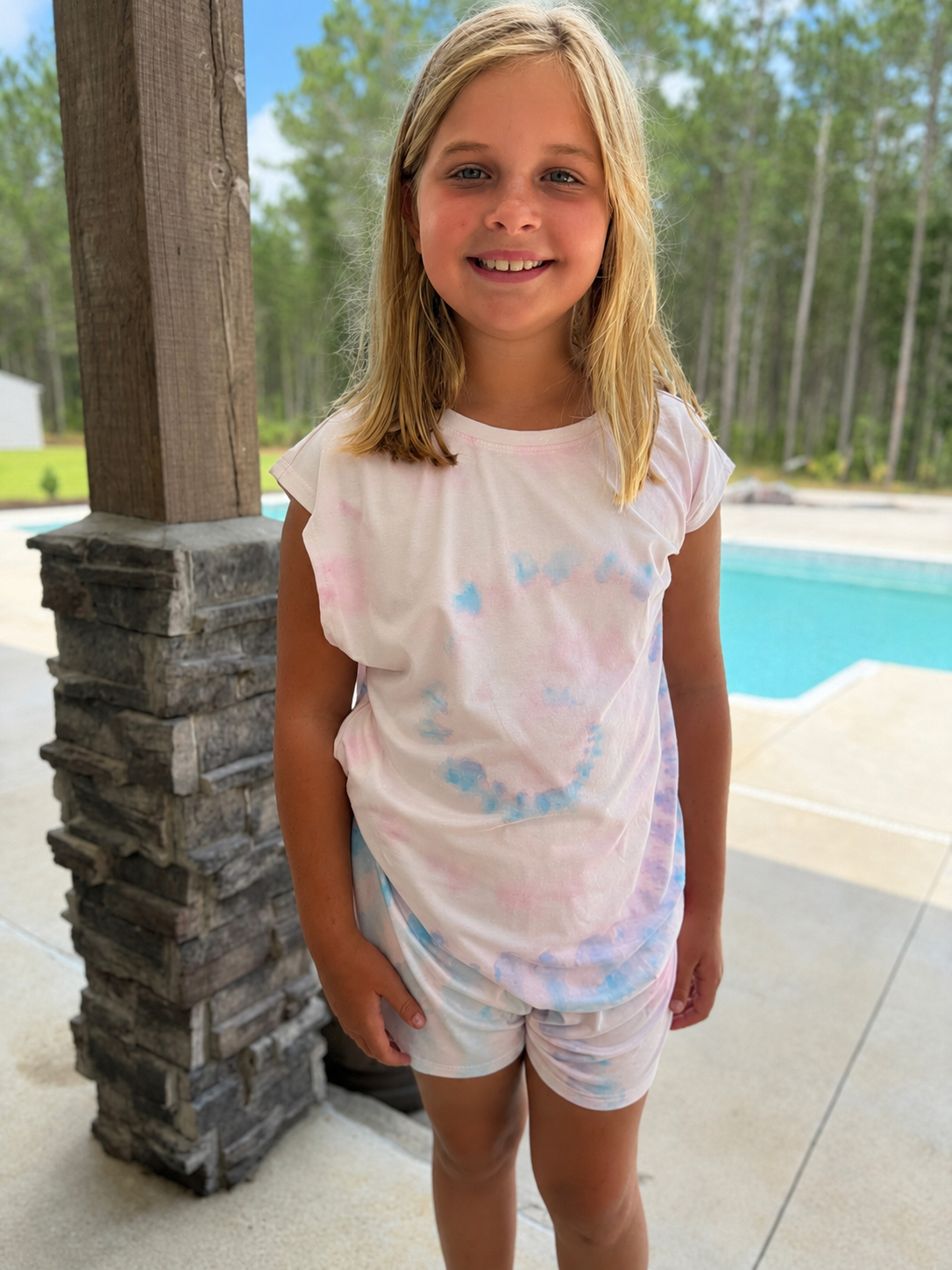 Sunset Sorbet Swirl Tee