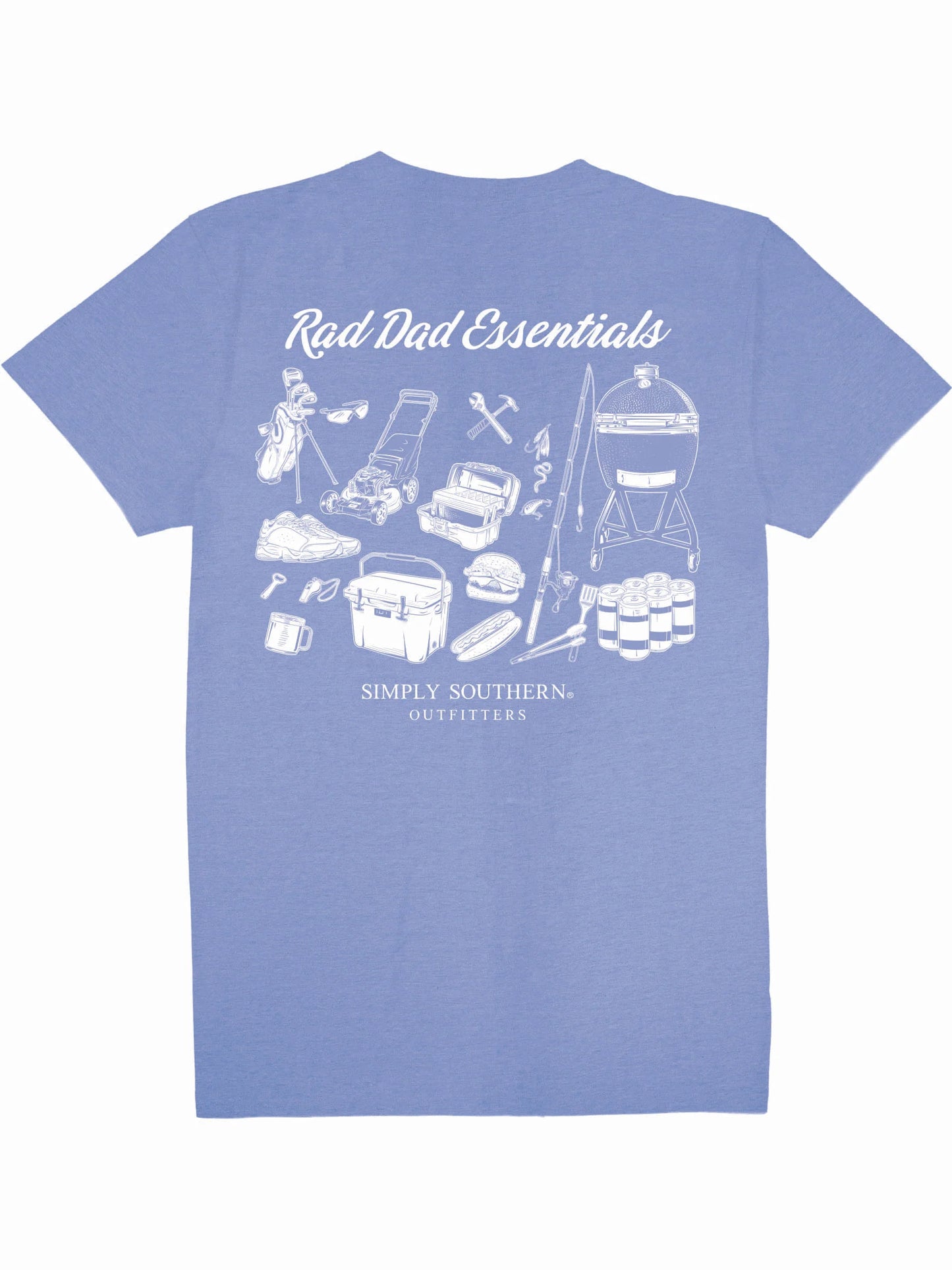 Rad Dad Essentials T-shirt in Wave | Simply Southern