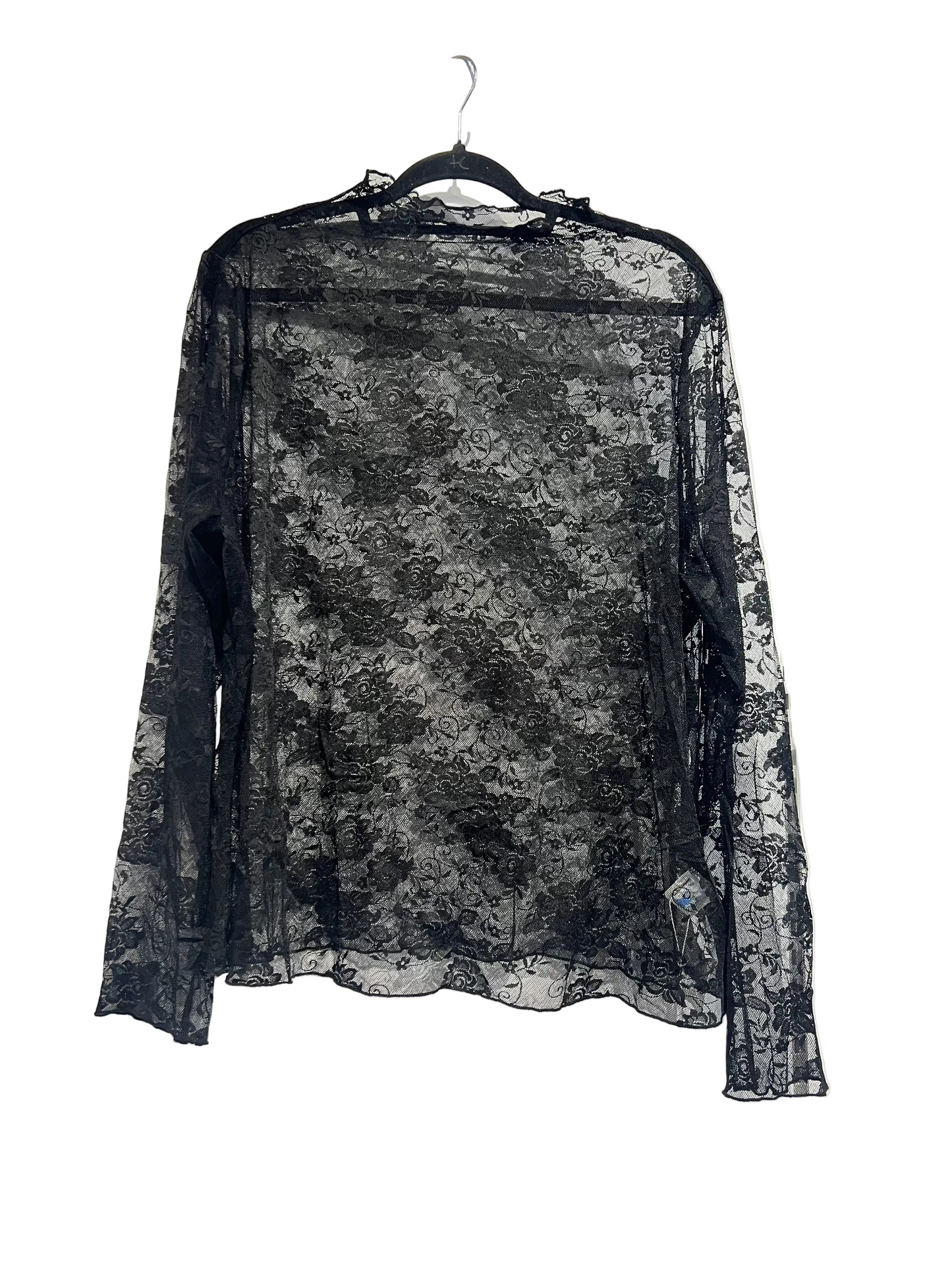 The Black Floral Undershirt