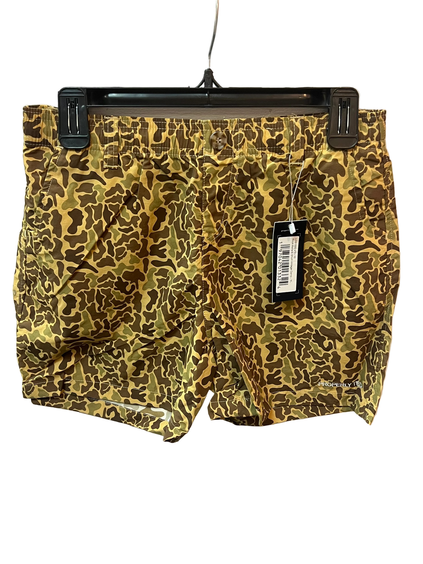 Boys Mallard Short in Vintage Camo| Properly Tied