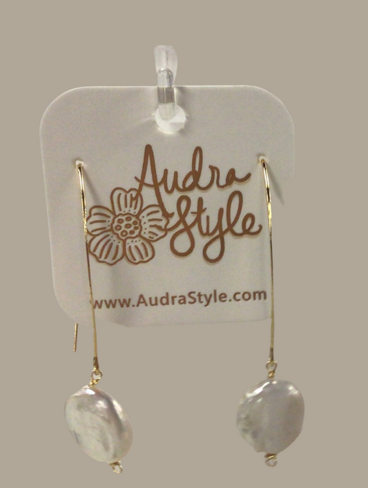 Audra Style Pearl Dangles
