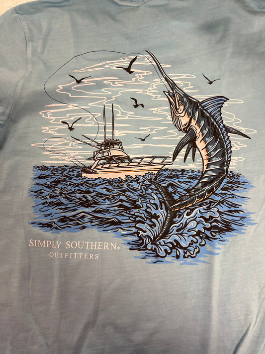 The Marlin Fishing Tee