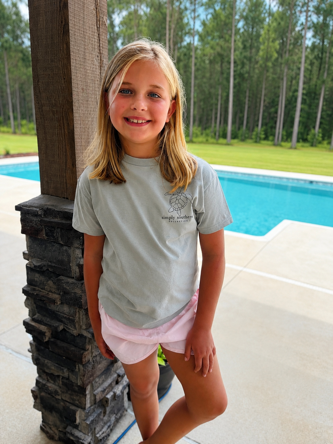 The Pink Tide Turtle Tee