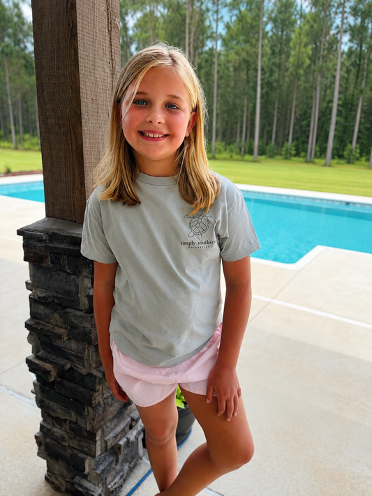 The Pink Tide Turtle Tee