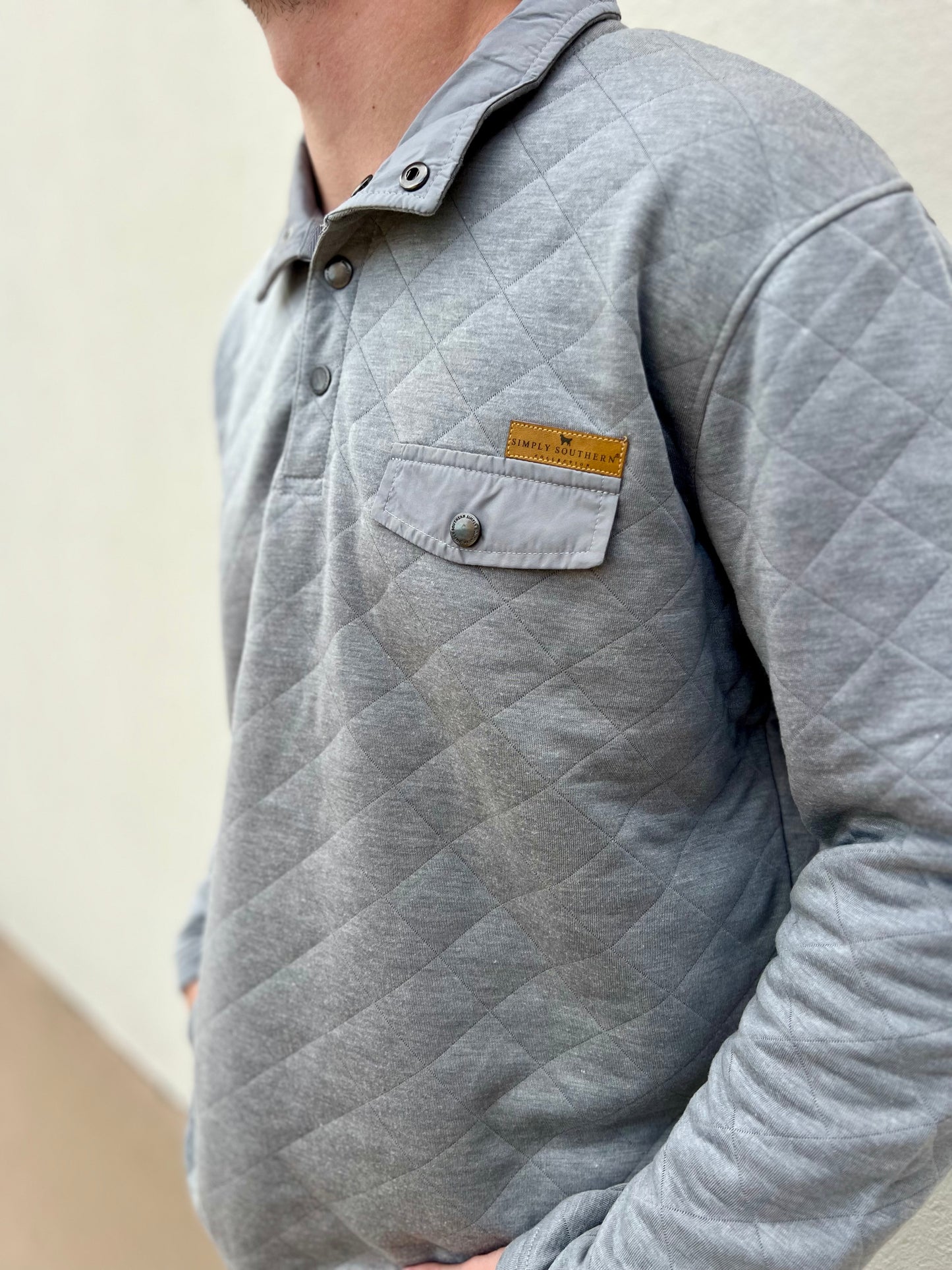 Men’s Trailblazer Quilted Pullover | Simply Southern