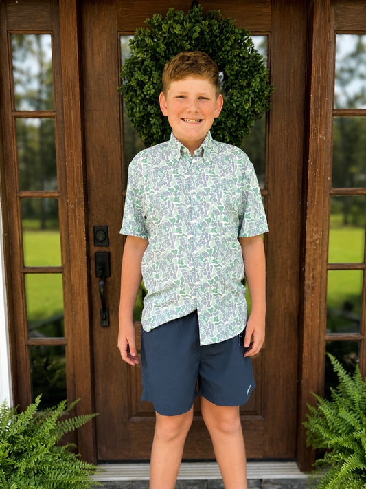 The Coastal Camo Button Up | Properly Tied
