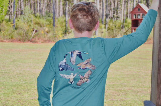 Boys Properly Tied Flock Long Sleeve Tee