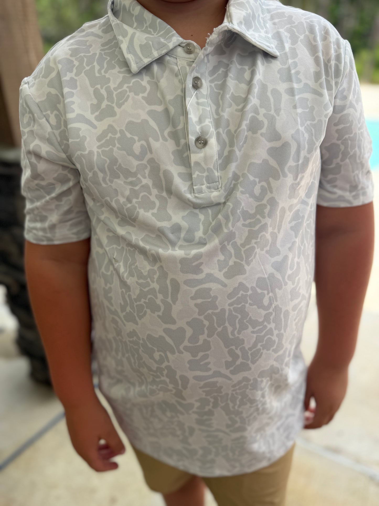The Snow Camo Polo | Properly Tied
