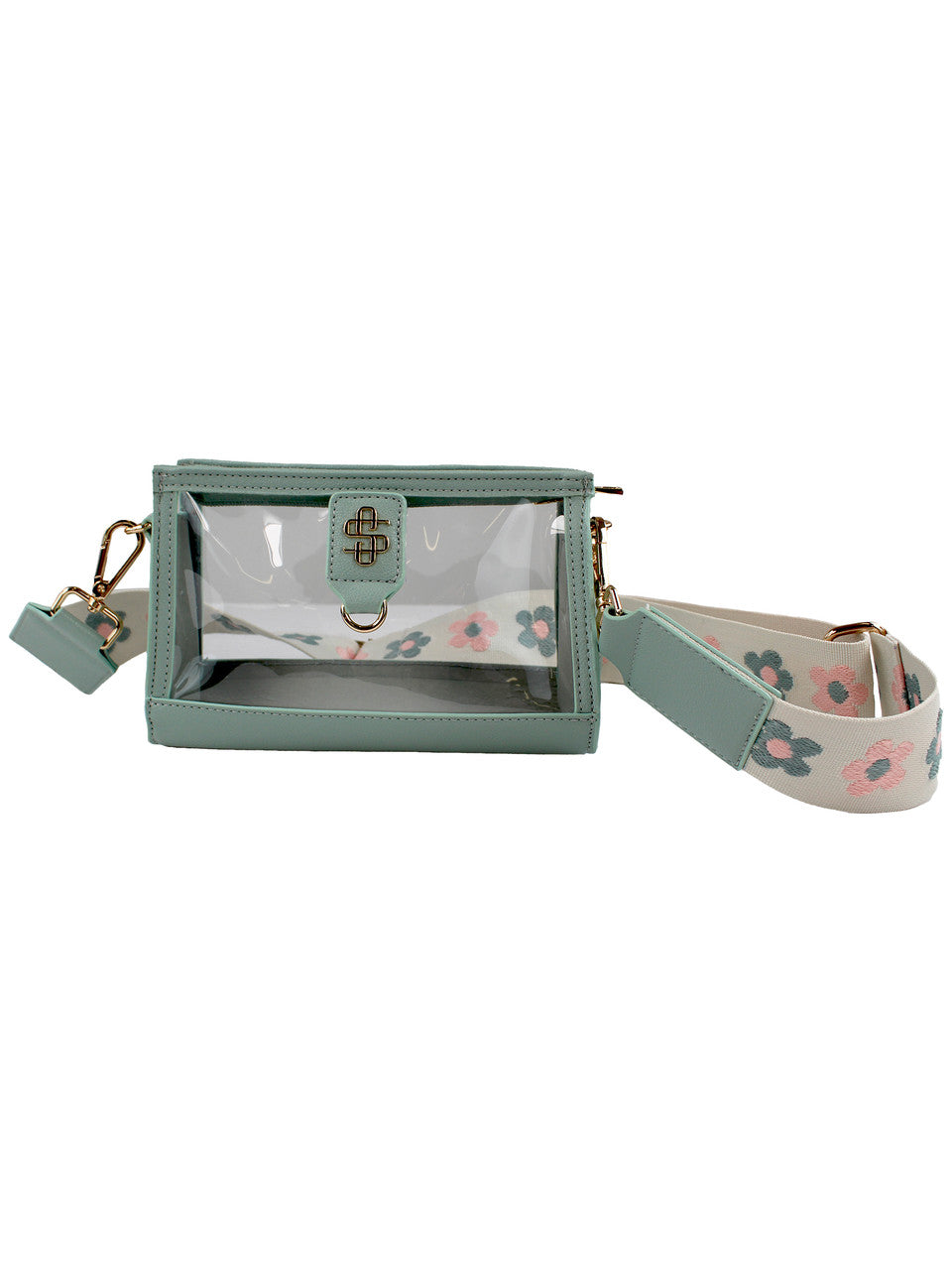 Simply Southern Leather Clear Bag