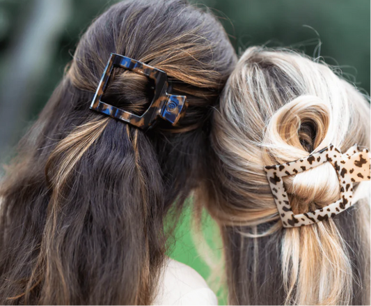 Square Flat Hair Clip | Medium
