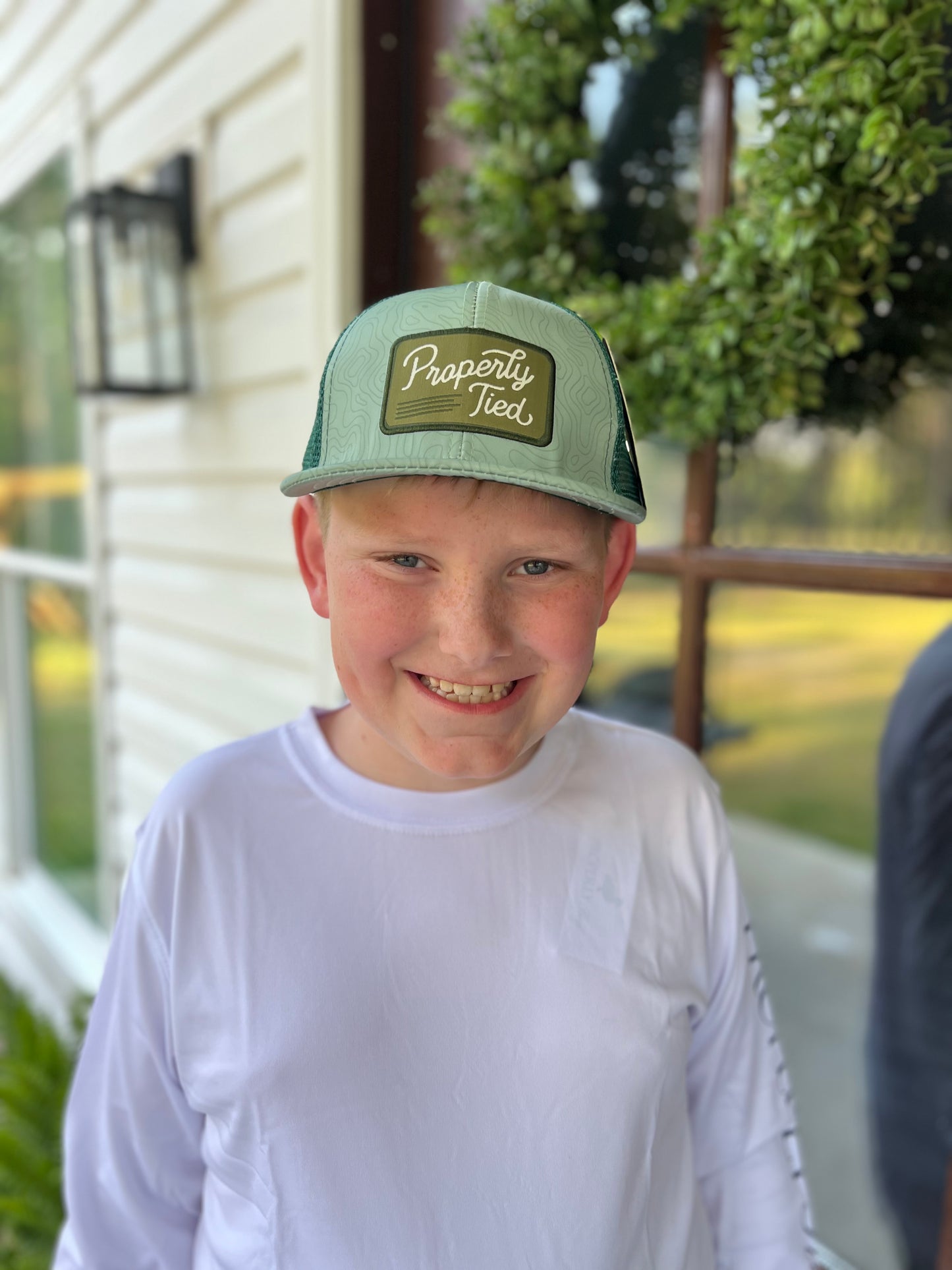 Boys Sportsman Tucker Hat in Moss