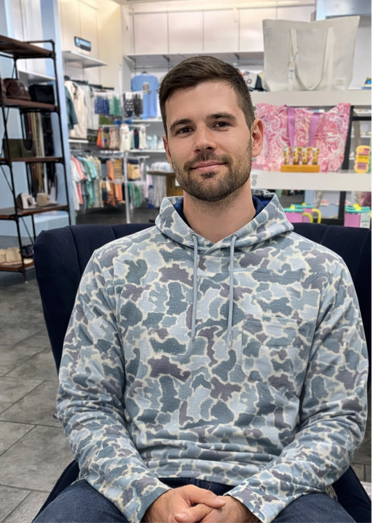 Blue ridge camo with hoodie