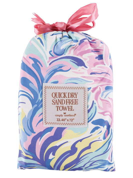 Simply Southern QuickDry Towel in Watercolor