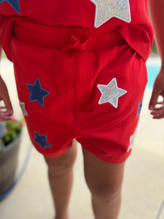 The Star-Spangled Sweetie Shorts