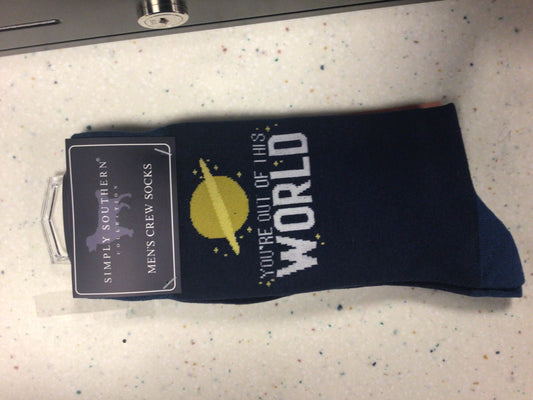 Simply Southern Men’s Crew Socks World