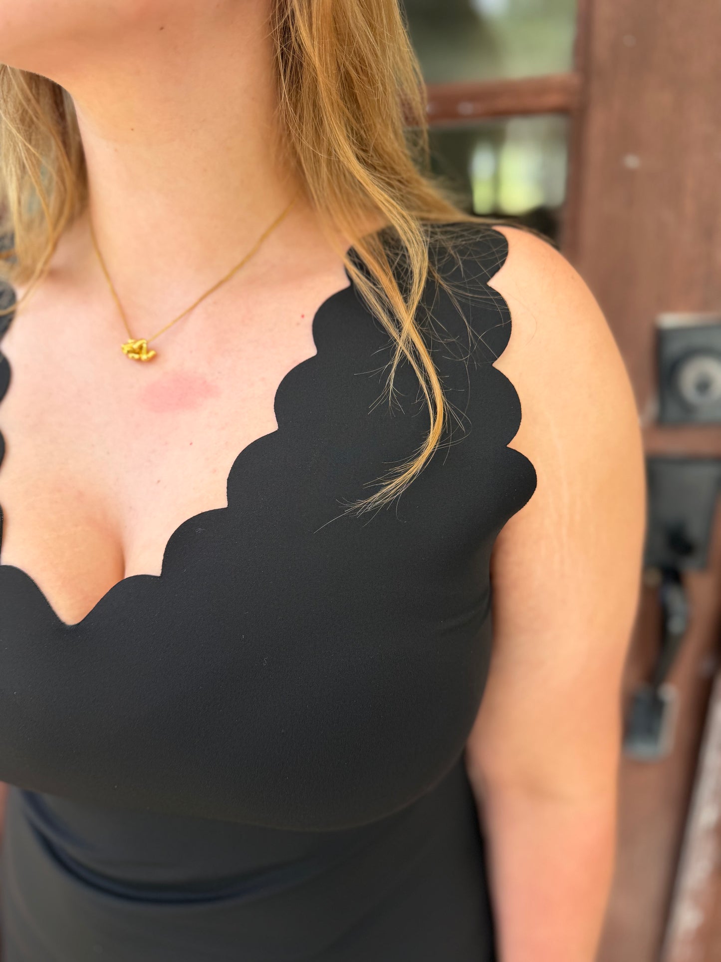 The Sport Scalloped Dress