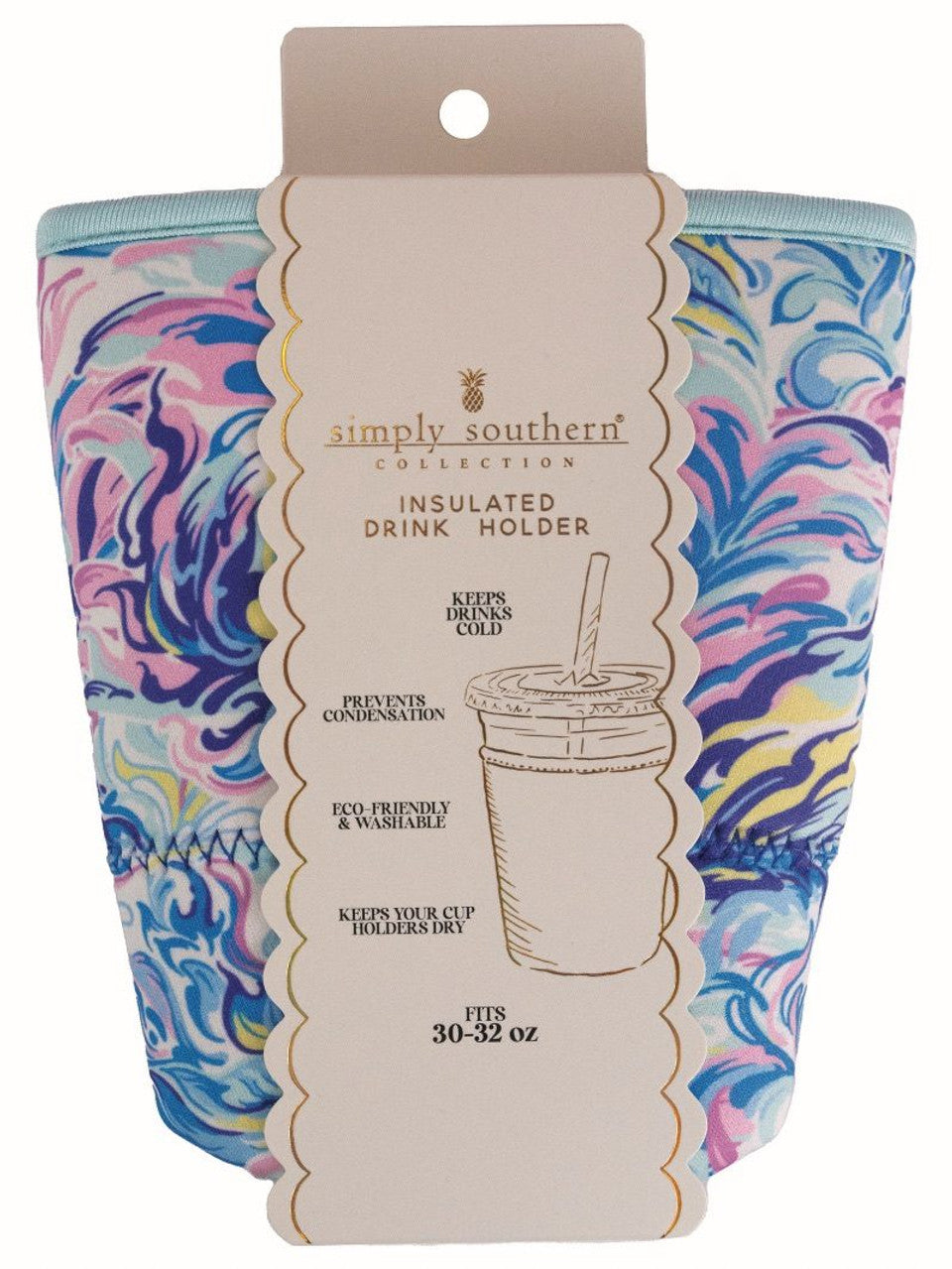 Simply Southern Drink Sleeve Watercolor