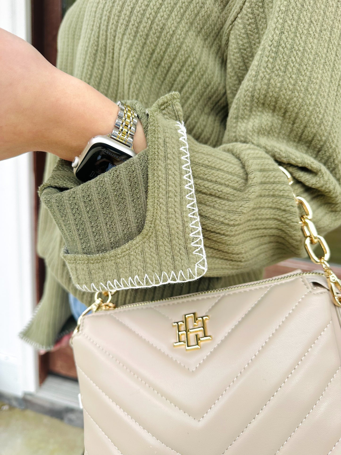 Olive Dream Sweater