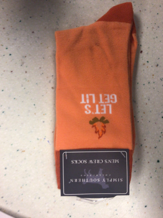 Simply Southern Men’s Crew Socks Lit