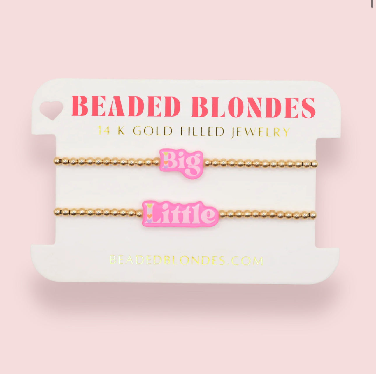 Beaded Blondes Big/Little Bracelet Stack