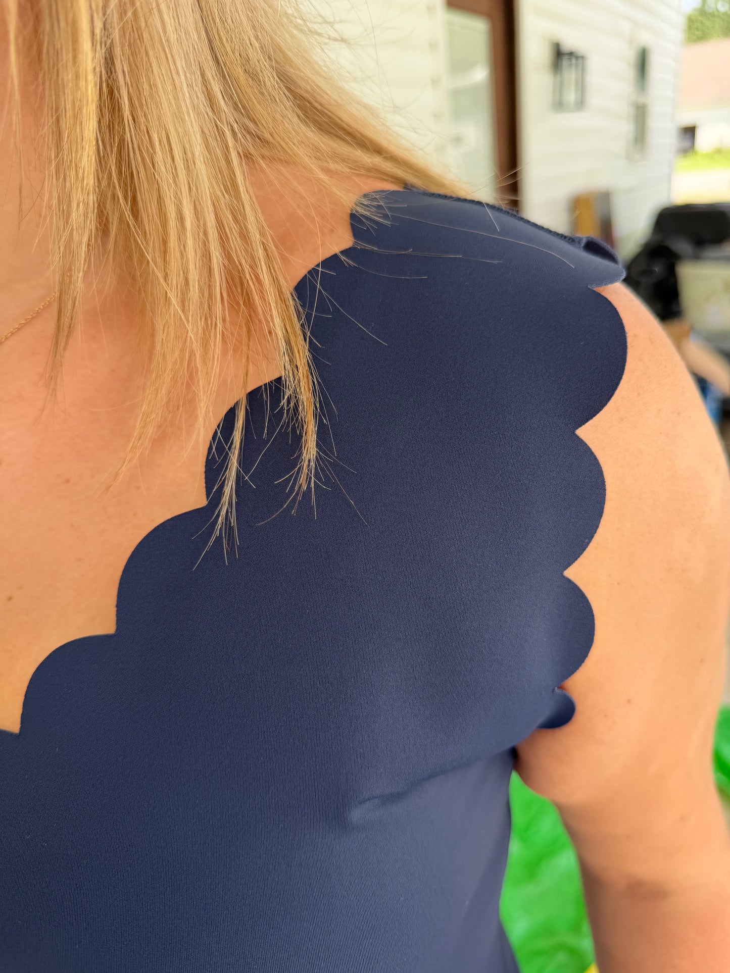 The Sport Scalloped Dress