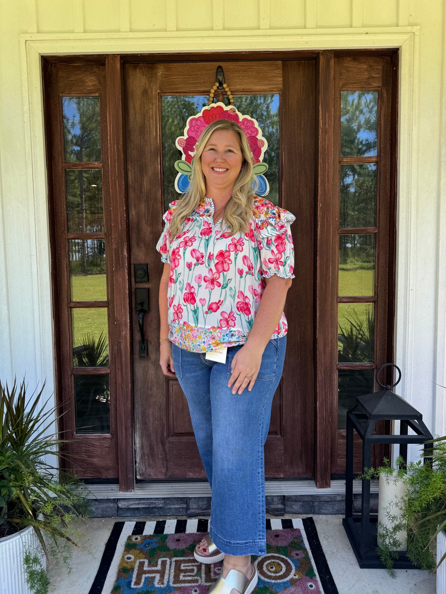 Garden Glam Top