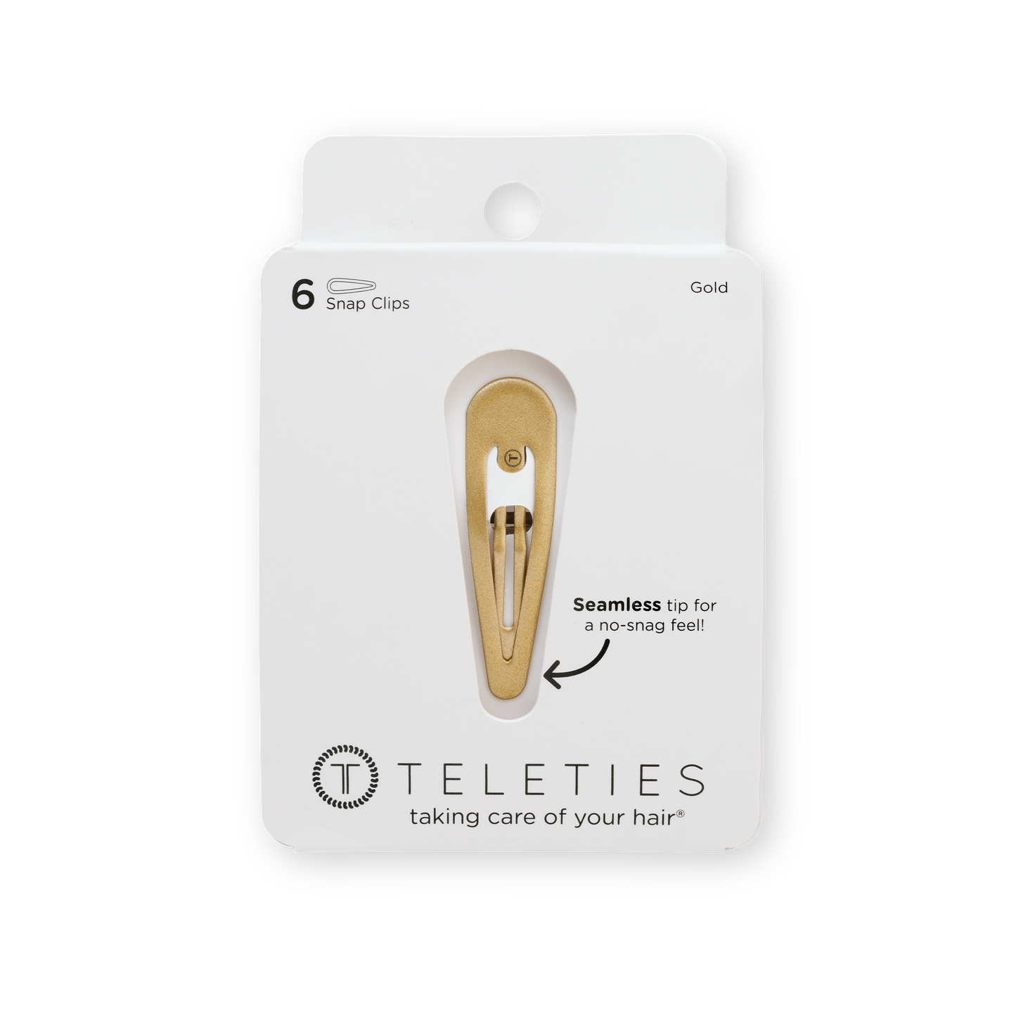 Snap Clip | Gold | 6 Count
