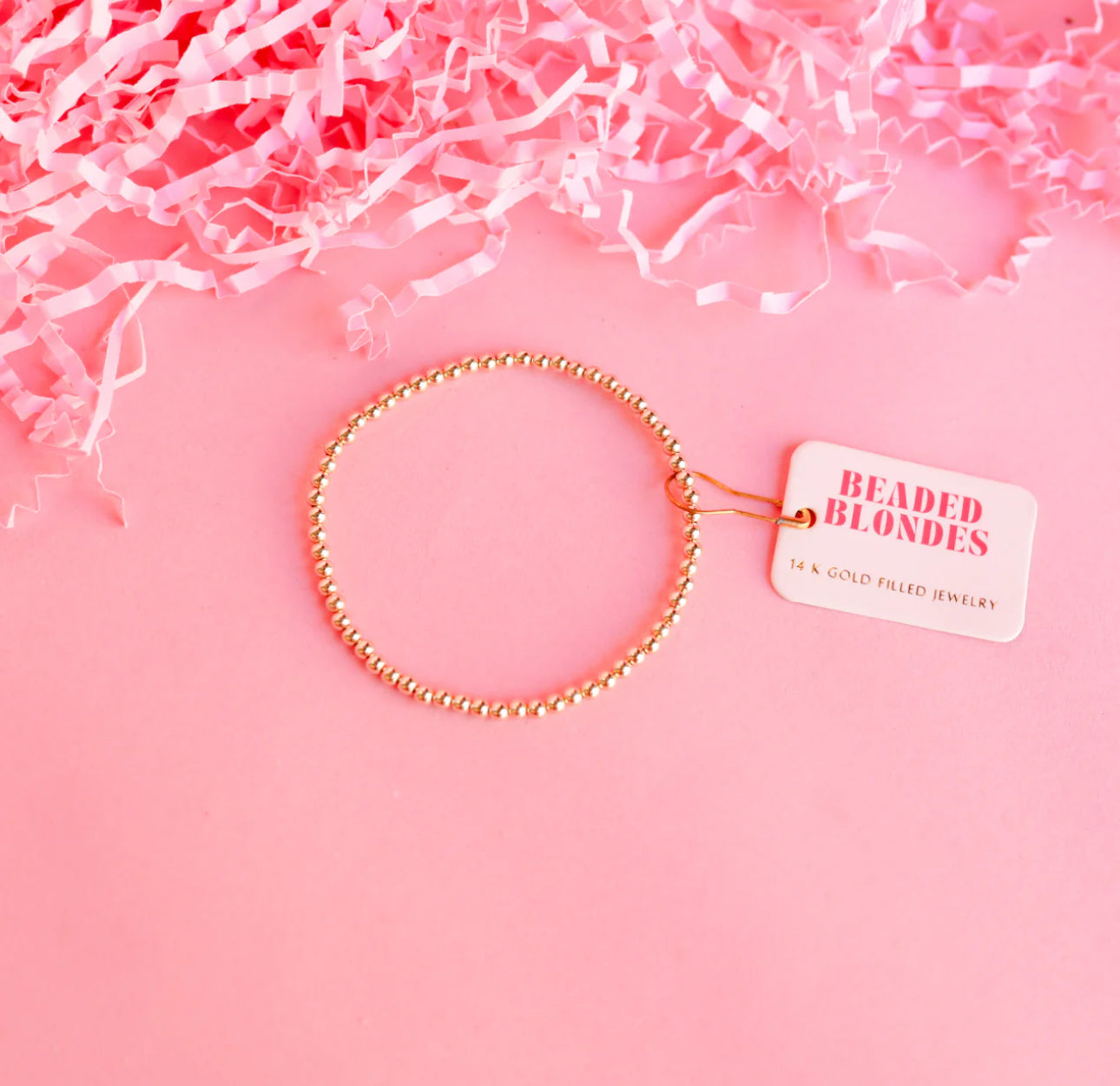 Beaded Blondes Dainty Everyday Stack in Gold