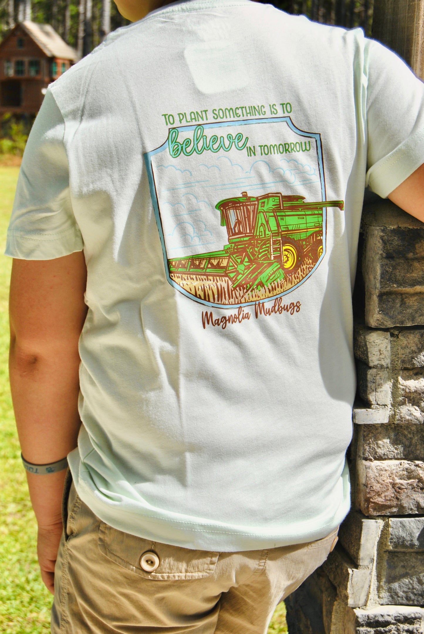 Combine Harvester Kids Short Sleeve Tee