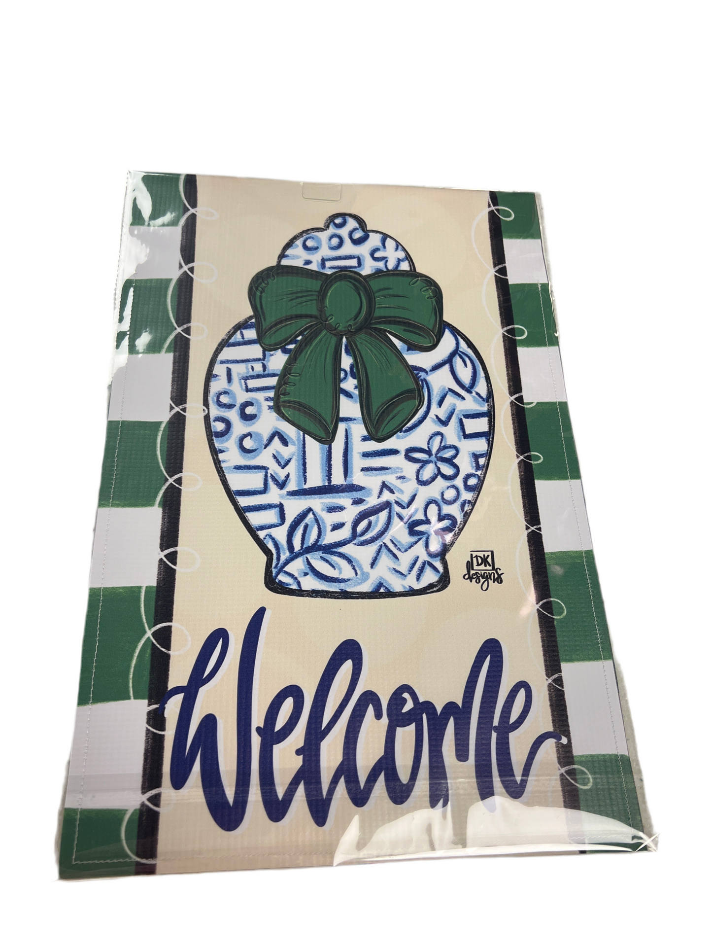 DK Designs Garden Flag