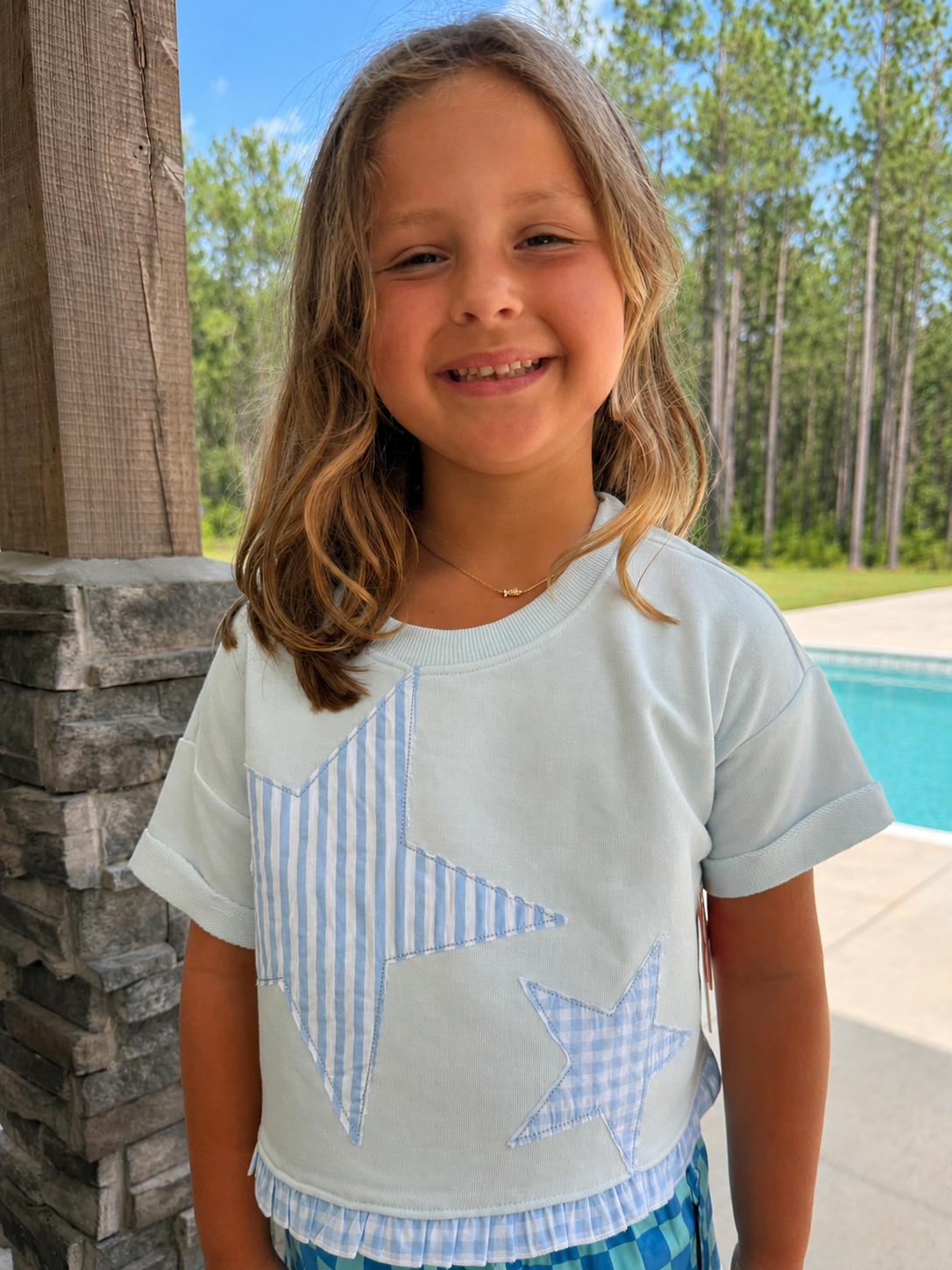 Southern Starlet Ruffle Top