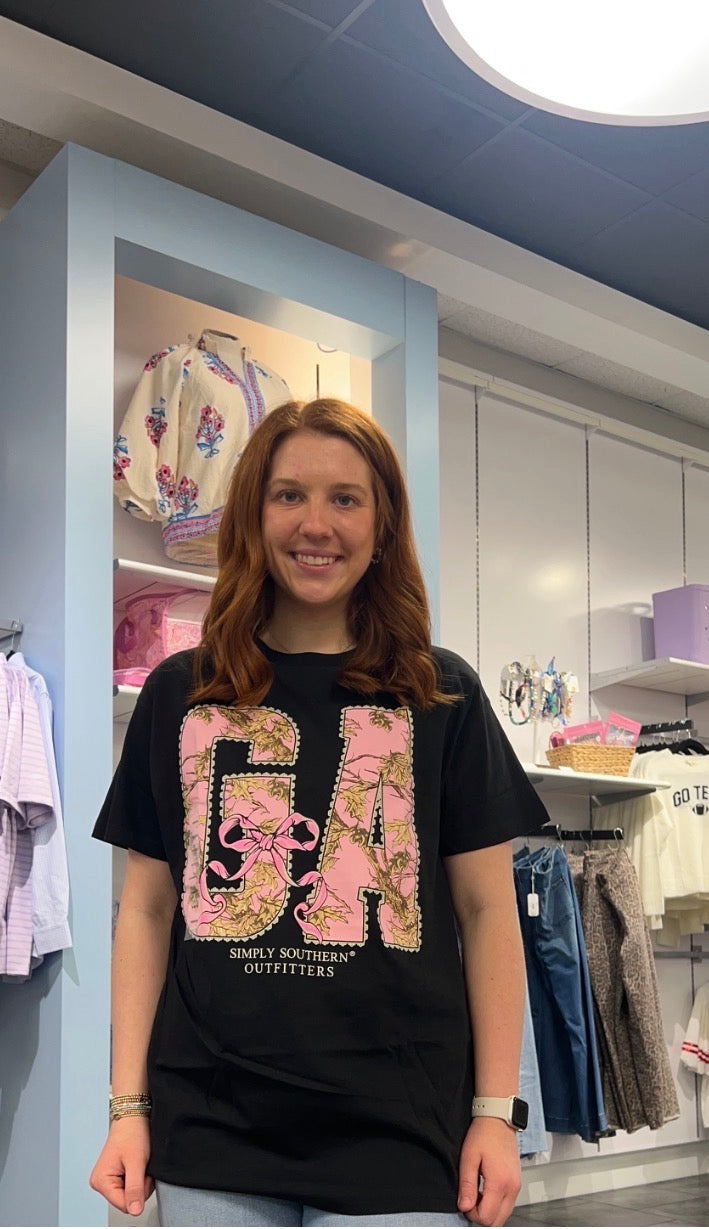 The Peach State Camo Tee