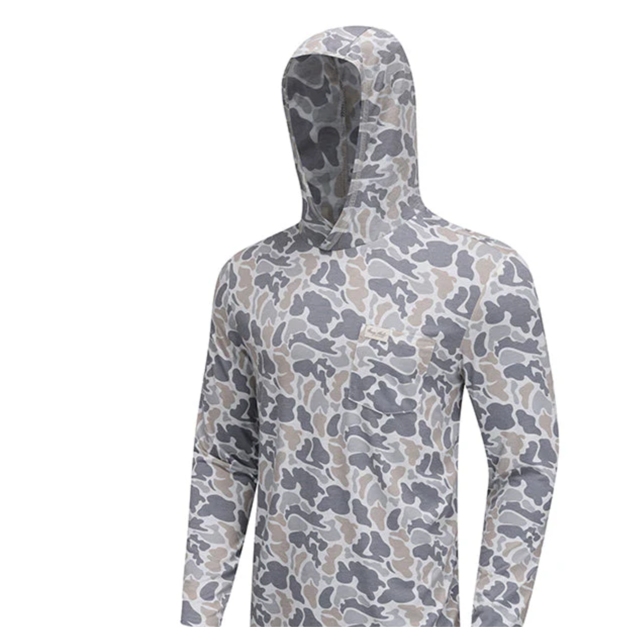 LS Performance Hoodie | Smoke Camo