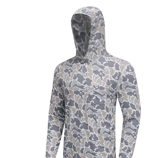 LS Performance Hoodie | Smoke Camo