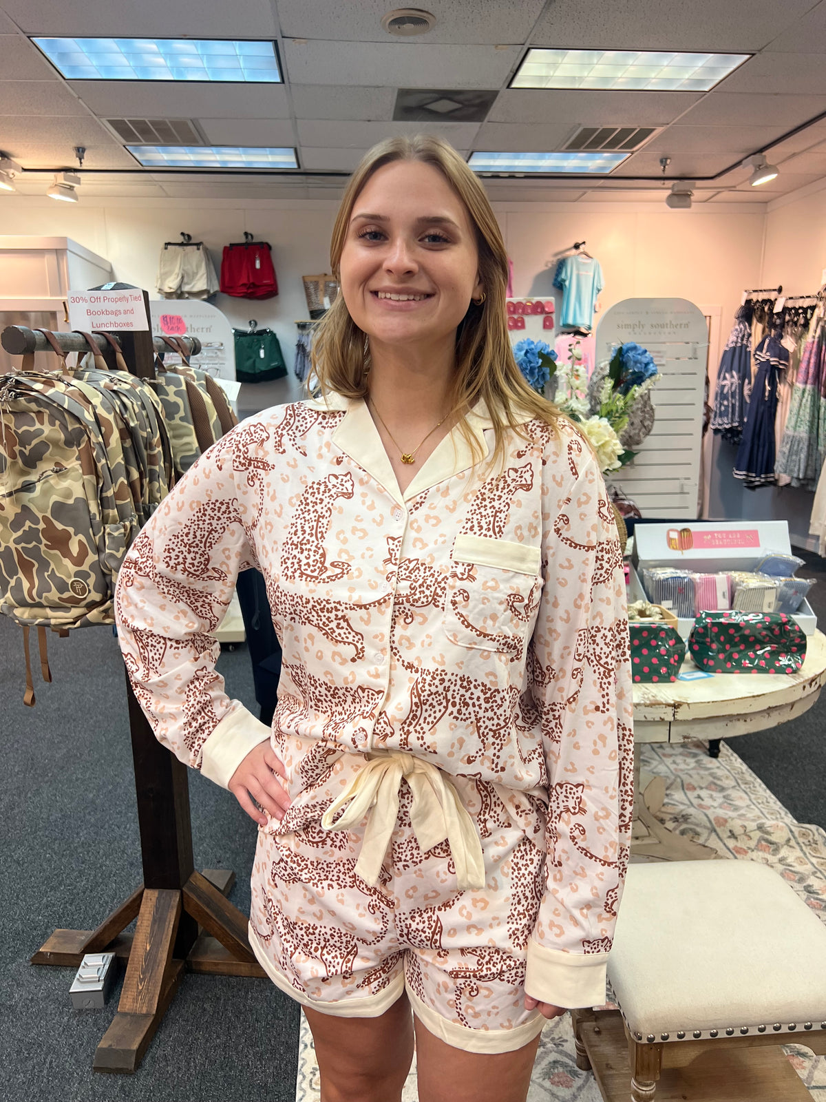 Spotted in Bed Pj Set